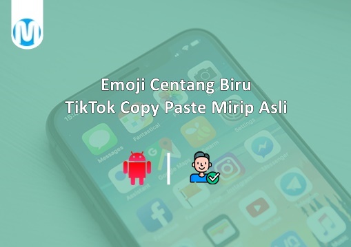 Emoji Centang Biru TikTok