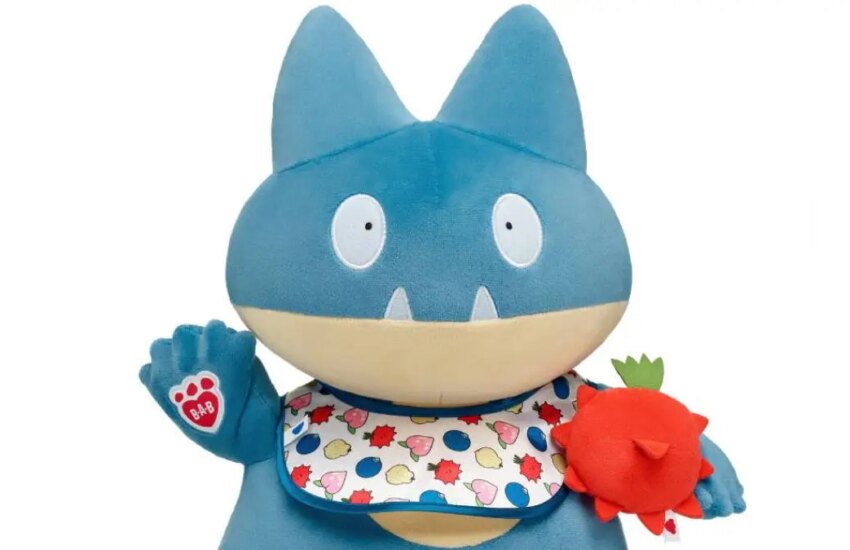 build a bear munchlax pokemon plush debuts