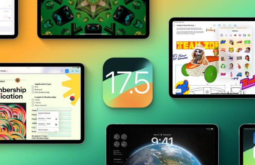 iPadOS 17.5 hero