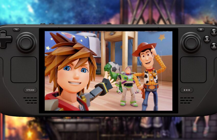 kingdom hearts coming to steam deck