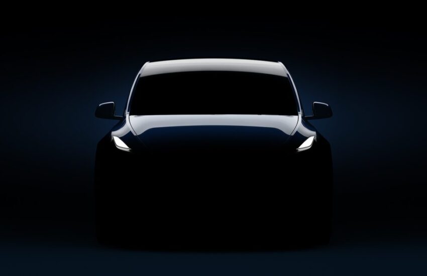 tesla Model Y headlights