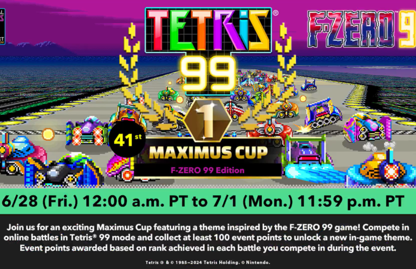 tetris 99 f zero 99 maximus cup