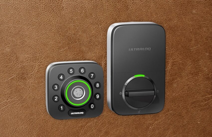 Ultraloq U Bolt Pro Smart Lock Abstract Background SOURCE Amazon