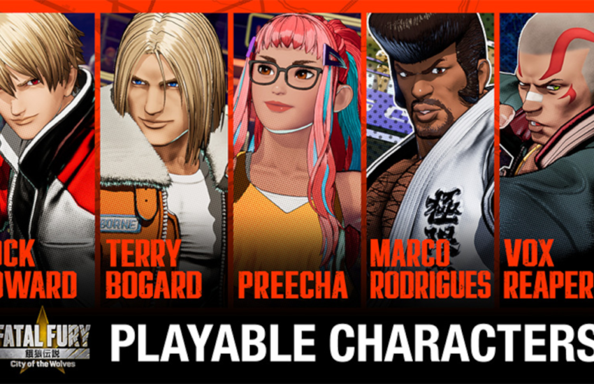 fatal fury city of the wolves demo characters in evo 2024