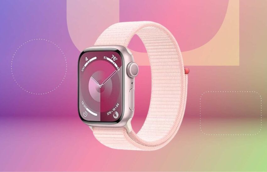 apple watch series9 pink commerce image