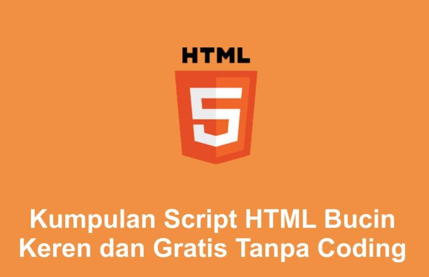 Script HTML Bucin